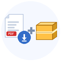 PDF + Livrarea pachetului prin curier 